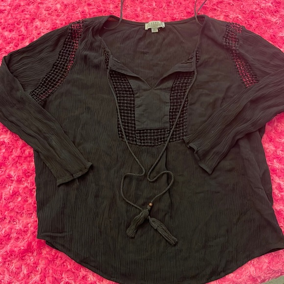 Oops👙Washed my wife’s Beautiful Black Joseph A Swimsuit CoverUp n hot water! 💦 - Picture 1 of 9